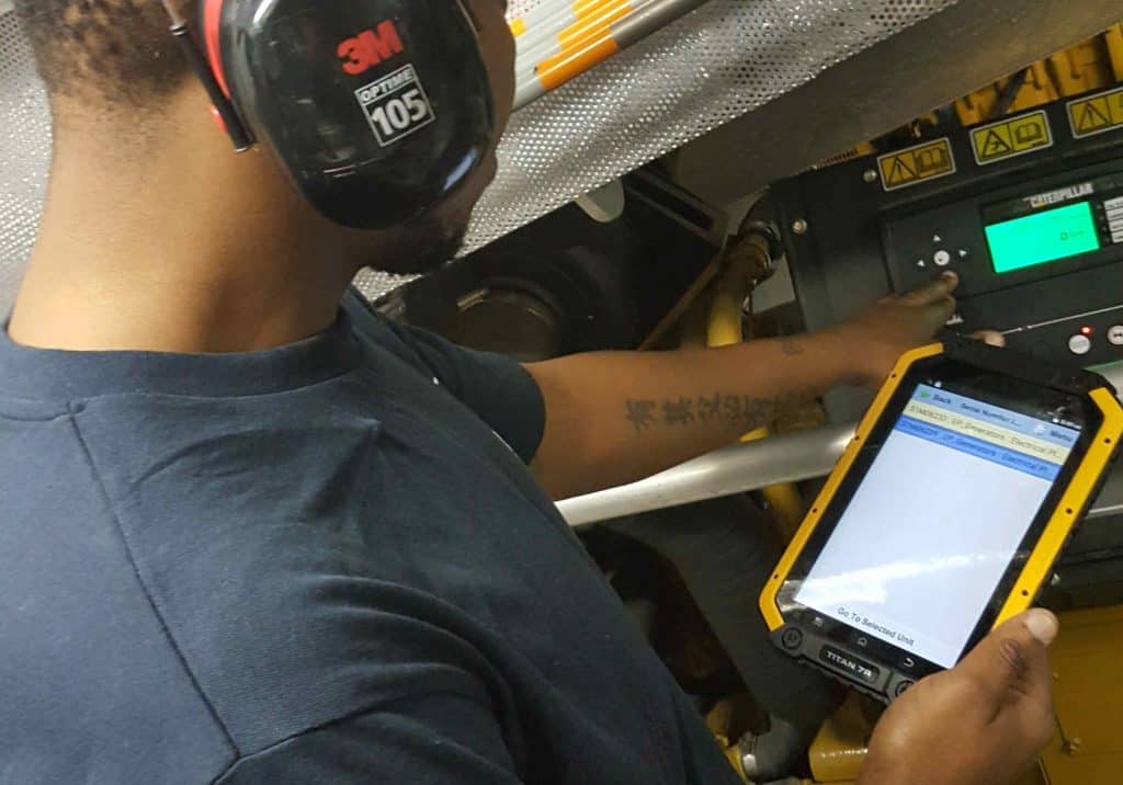 Maintenance Management using a mobile application for technicians